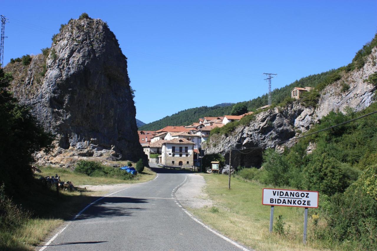 Casa Rural Ornat Etxea Vidangoz Dış mekan fotoğraf